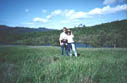 On the island