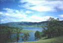 view from the lake