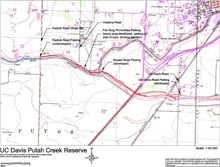 putah Reserve map